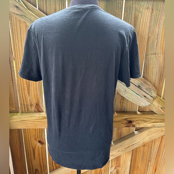 Hyper Space NASA Moon Explorer Black Cotton Short Sleeve T-Shirt Size S - Picture 2 of 6